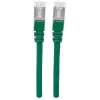 Intellinet Netzwerk-Patchkabel, Cat7-Kabel/Cat6A-Stecker, 3m, Grün, Kupfer, S/FTP, LSOH/LSZH, PVC, RJ45, goldbeschichtete Kontakte, rastnasenfrei, mit Knickschutz, lebenslange Garantie
