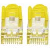 Intellinet Netzwerk-Patchkabel, Cat7-Kabel/Cat6A-Stecker, 5m, Gelb, Kupfer, S/FTP, LSOH/LSZH, PVC, RJ45, vergoldete Kontakte, rastnasenfrei, mit Knickschutztülle, lebenslange Garantie