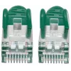 Intellinet Netzwerk-Patchkabel, Cat6, 1m, Grün, Kupfer, S/FTP, LSOH / LSZH, PVC, RJ45, vergoldete Kontakte, Rastnasenschutz, Knickschutztülle, lebenslange Garantie