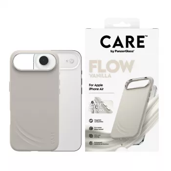 Cover PanzerGlass CARE by Feature FLOW Case Vanilla w. MagSafe iPhone Air