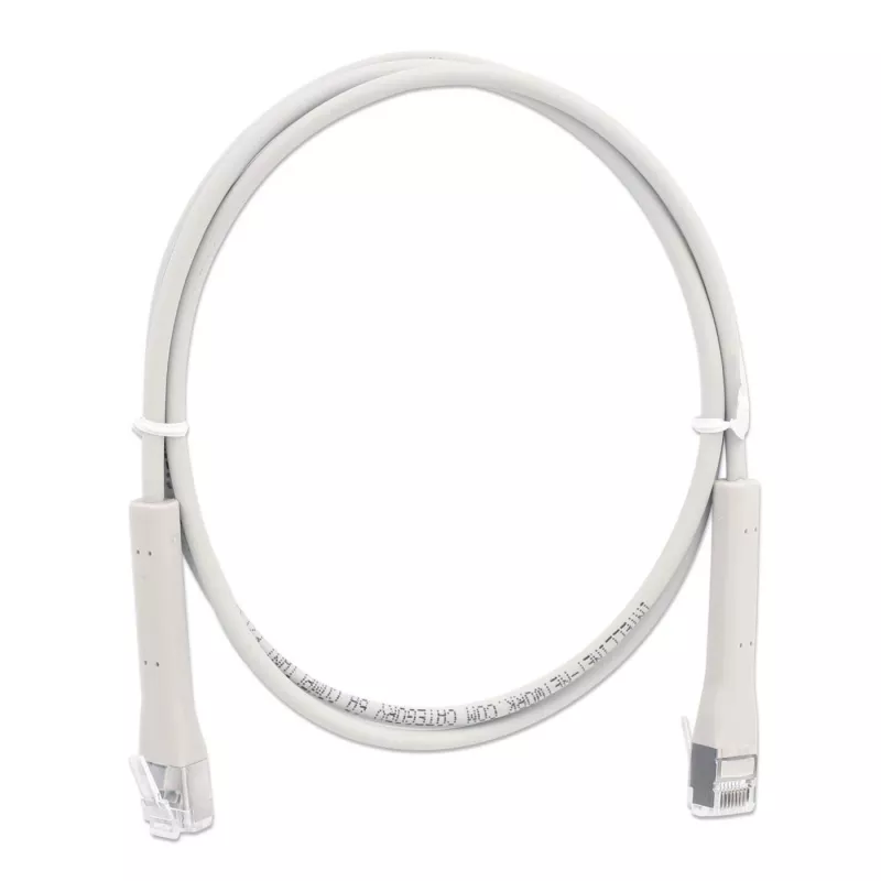Intellinet 745154 Netzwerkkabel Grau 2 m Cat6a F/FTP (FFTP)