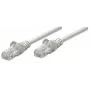 Intellinet Netzwerk-Patchkabel, Cat6, 7,5 m, Grau, CCA, U/UTP, PVC, RJ45, vergoldete Kontakte, rastnasenfreier Knickschutz, Lebenslange Garantie