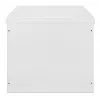 Intellinet Industrial IP55 19 Zoll Wandgehäuse mit integrierten Lüftern, 12HE 600 mm Tiefe, dachmontierte Zwei-Lüfter-Belüftungseinheit, staub- und wasserdichtes Gehäuse, montiert, Lichtgrau RAL7035