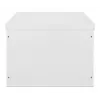 Intellinet Industrial IP55 19 Zoll Wandmontage-Gehäuse mit integrierten Lüftern, 9HE 600 mm Tiefe, auf dem Dach montierte Zwei-Lüfter-Lüftungseinheit, staub- und wasserdichtes Gehäuse, montiert, Hellgrau RAL7035