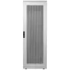Intellinet 19 Zoll Serverschrank – freistehend, 42 HE, 600 x 1000 mm (B x T), grau, montiert, max. 1500 kg, Mehrpunkt-Türschloss, ein Schloss pro Seitenwand, nutzbare Tiefe 123 bis 773 mm, IP20, Rack, Stahl