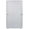Intellinet 19 Zoll Serverschrank – freistehend, 42 HE, 600 x 1000 mm (B x T), grau, montiert, max. 1500 kg, Mehrpunkt-Türschloss, ein Schloss pro Seitenwand, nutzbare Tiefe 123 bis 773 mm, IP20, Rack, Stahl
