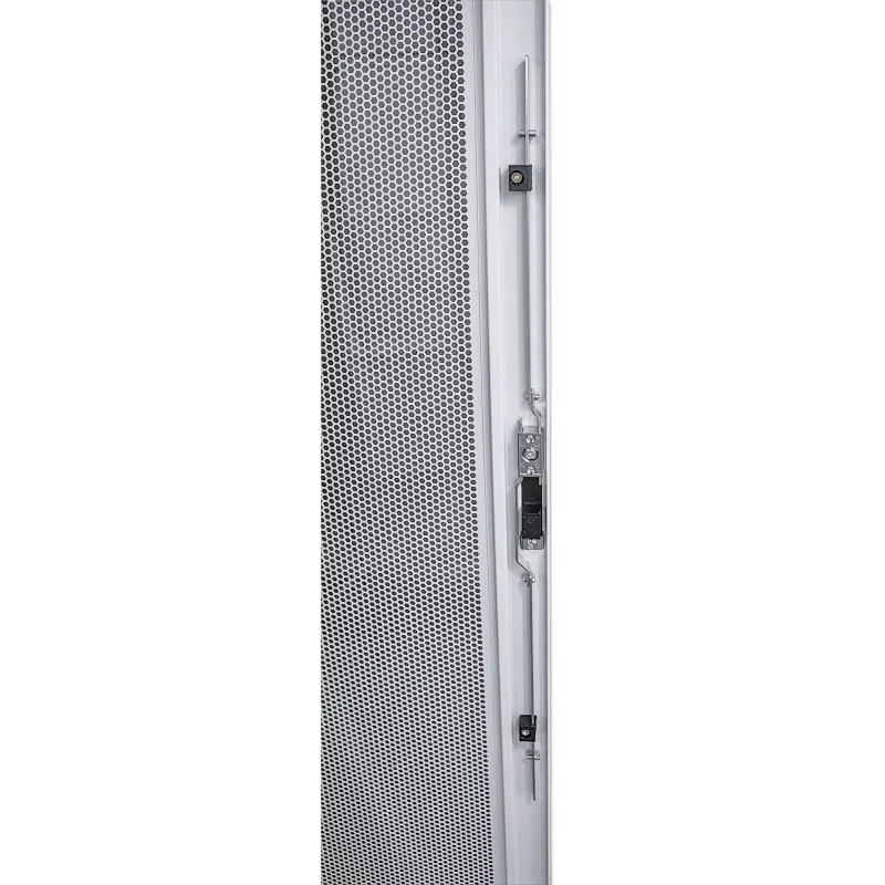 Intellinet 19 Zoll Serverschrank – freistehend, 42 HE, 600 x 1000 mm (B x T), grau, montiert, max. 1500 kg, Mehrpunkt-Türschloss, ein Schloss pro Seitenwand, nutzbare Tiefe 123 bis 773 mm, IP20, Rack, Stahl