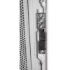 Intellinet 19 Zoll Serverschrank – freistehend, 42 HE, 600 x 1000 mm (B x T), grau, montiert, max. 1500 kg, Mehrpunkt-Türschloss, ein Schloss pro Seitenwand, nutzbare Tiefe 123 bis 773 mm, IP20, Rack, Stahl