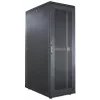 Intellinet 19-Zoll Serverschrank – freistehend, 42HE, 800 x 1000 mm (B x T), schwarz, montiert, max. 1500 kg, Mehrpunkt-Türverriegelung, eine Verriegelung pro Seitenwand, nutzbare Tiefe 123 bis 773 mm, IP20, Rack, Stahl