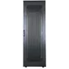 Intellinet 19-Zoll Serverschrank – freistehend, 42HE, 800 x 1000 mm (B x T), schwarz, montiert, max. 1500 kg, Mehrpunkt-Türverriegelung, eine Verriegelung pro Seitenwand, nutzbare Tiefe 123 bis 773 mm, IP20, Rack, Stahl