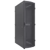 Intellinet 19 Zoll Serverschrank - Freistehend, 42HE, 600x1200mm (Breite x Tiefe), Schwarz, Flatpack, Max 1500kg, Mehrpunkt-Türverriegelung, Ein Schloss pro Seitenwand, Nutzbare Tiefe 123 bis 973mm, IP20, Rack, Stahl