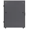 Intellinet 19 Zoll Serverschrank – freistehend, 36HE, 600x1200 mm (Breite x Tiefe), Schwarz, Flatpack, max. 1500 kg, Mehrpunkt-Türverriegelung, eine Verriegelung pro Seitenwand, nutzbare Tiefe 123 bis 973 mm, IP20, Rack, Stahl