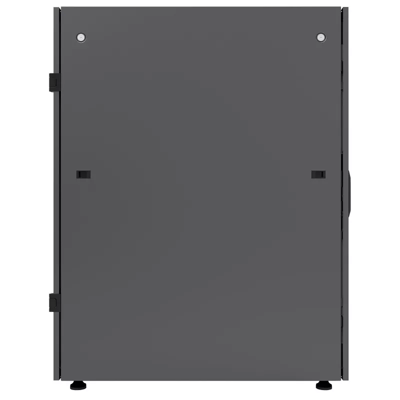 Intellinet 19 Zoll Serverschrank – freistehend, 36HE, 600x1200 mm (Breite x Tiefe), Schwarz, Flatpack, max. 1500 kg, Mehrpunkt-Türverriegelung, eine Verriegelung pro Seitenwand, nutzbare Tiefe 123 bis 973 mm, IP20, Rack, Stahl