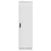 Intellinet Industrial IP55 19-Zoll-Netzwerkschrank mit integrierten Lüftern, 42HE 800 mm Tiefe, dachmontierte Vierfach-Lüftereinheit, Schutz gegen Staub und Strahlwasser, standmontiert, montiert, Hellgrau RAL7035