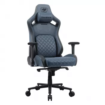 Universal-Gaming-Stuhl Cougar CGR-DSF-BUB — gepolsterter Sitz, max. Belastung 150 kg, B760 x T690 x H1295 mm, navy