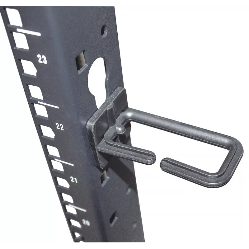 Intellinet 19 Zoll Netzwerk-Rack – Open Frame (4-Post), 26HE, Schwarz, Flachverpackung, max. 360 kg