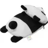 Wallet LAUT MAGMOJI — MagSafe-kompatible Brieftasche mit Panda-Design, ABS/Plüsch/Stoff/Metall/Nylon, Schwarz & Weiß