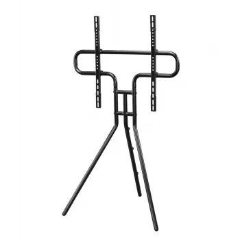 Hama 00220870 Staffelei-TV-Ständer, freistehend, höhenverstellbar, bis 75 Zoll (190,5 cm), VESA 600x400, bis 40 kg, Schwarz