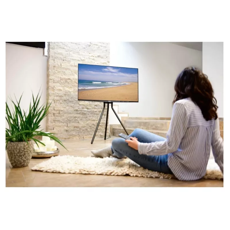 Hama 00220870 TV-Ständer/Standfuß 190,5 cm (75 Zoll) Schwarz