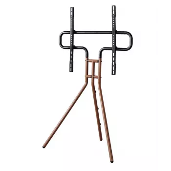 Hama Easel Design 190,5 cm (75 Zoll) Schwarz, Walnuss