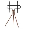 Hama Easel Design 190,5 cm (75 Zoll) Schwarz, Walnuss