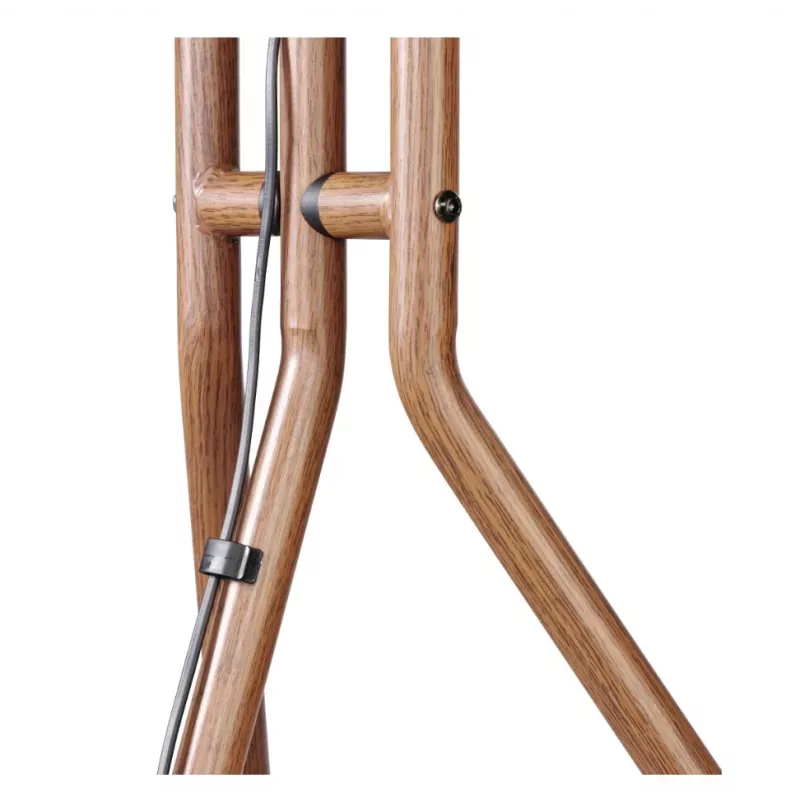 Hama Easel Design 190,5 cm (75 Zoll) Schwarz, Walnuss