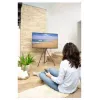 Hama Easel Design 190,5 cm (75 Zoll) Schwarz, Walnuss