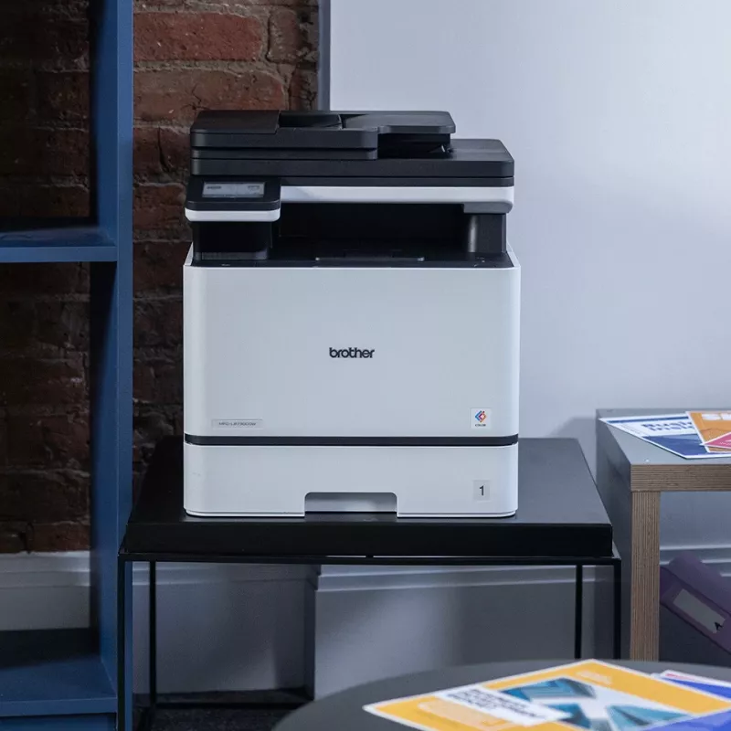 Multifunktionsdrucker Brother MFC-L8730CDW — Laser A4, Farbe, 2400×600 DPI, 31 S./Min., WLAN, Duplex