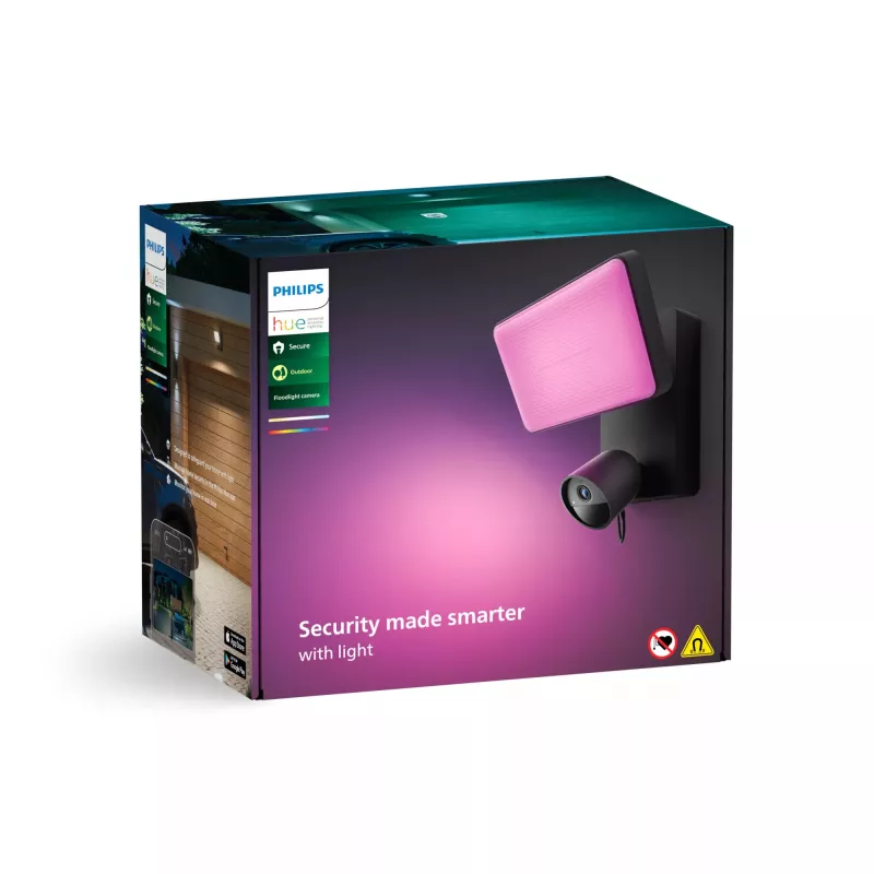 IP-Überwachungskamera Philips Hue Secure Flood Light Camera 1920x1080
