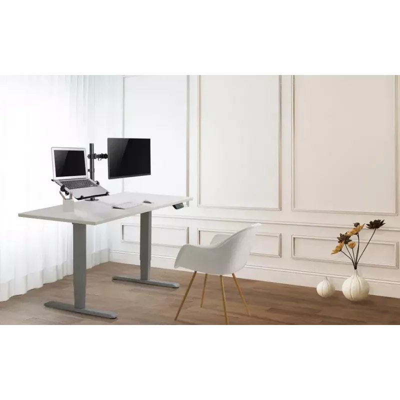 Equip 13 Zoll-32 Zoll Gelenk-Doppelarm-Monitor-Laptop-Tischhalterung