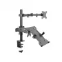 Equip 13 Zoll-32 Zoll Gelenk-Doppelarm-Monitor-Laptop-Tischhalterung