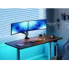 Equip 17-35 Zoll Heavy-Duty Dual-Monitor-Tischhalterung, Schwarz