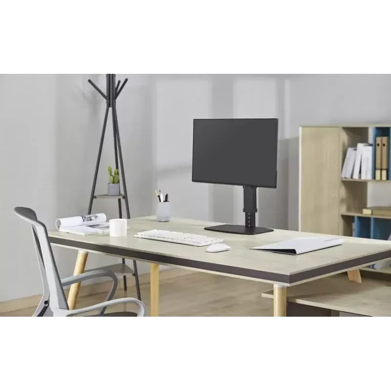Equip 43,2 cm – 81,3 cm (17 inch – 32 inch) Freistehender Monitorständer Schwarz 8 kg Tragfähigkeit