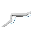Equip 17 Zoll-49 Zoll Heavy-Duty Monitor-Tischhalterung, Weiß