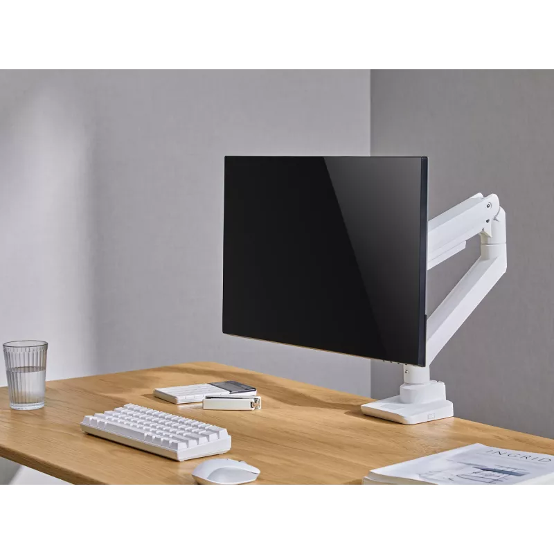 Equip 17 Zoll-49 Zoll Heavy-Duty Monitor-Tischhalterung, Weiß