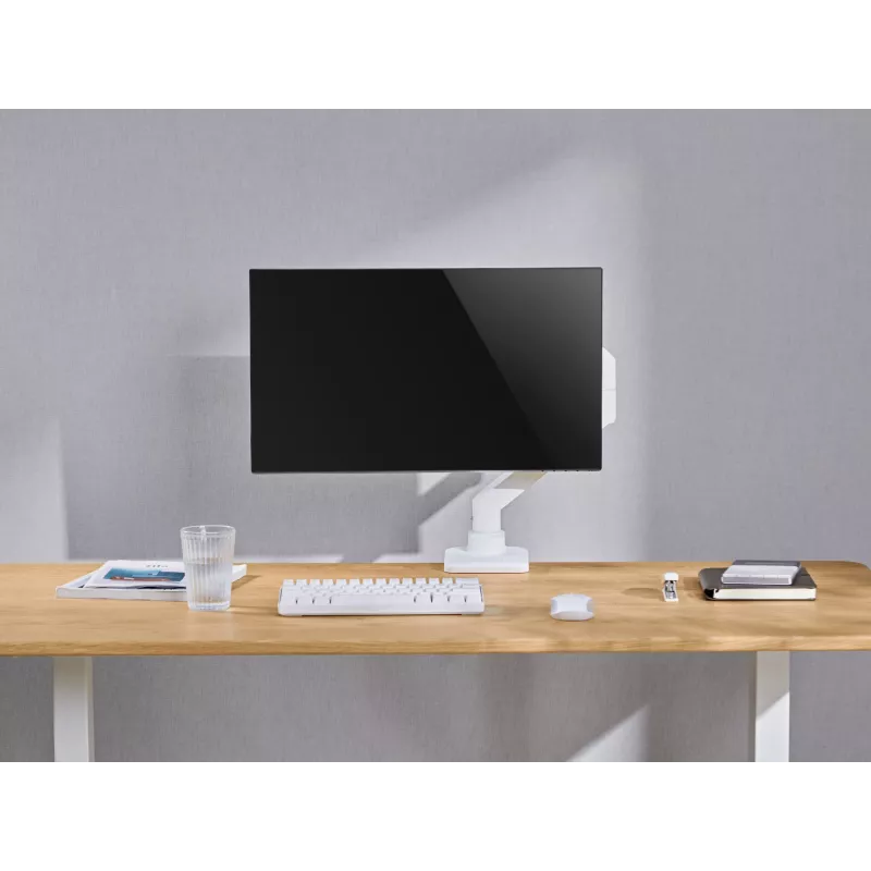 Equip 17 Zoll-49 Zoll Heavy-Duty Monitor-Tischhalterung, Weiß
