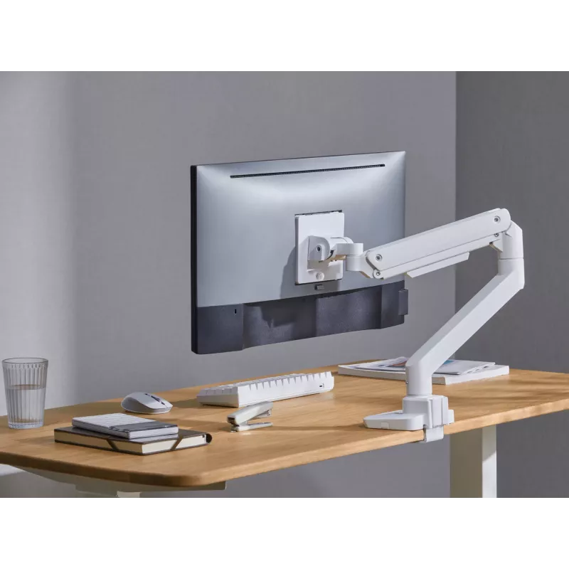 Equip 17 Zoll-49 Zoll Heavy-Duty Monitor-Tischhalterung, Weiß
