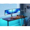 Equip 17 Zoll - 35 Zoll Hochbelastbare Dual-Monitor-Tischhalterung, Weiß