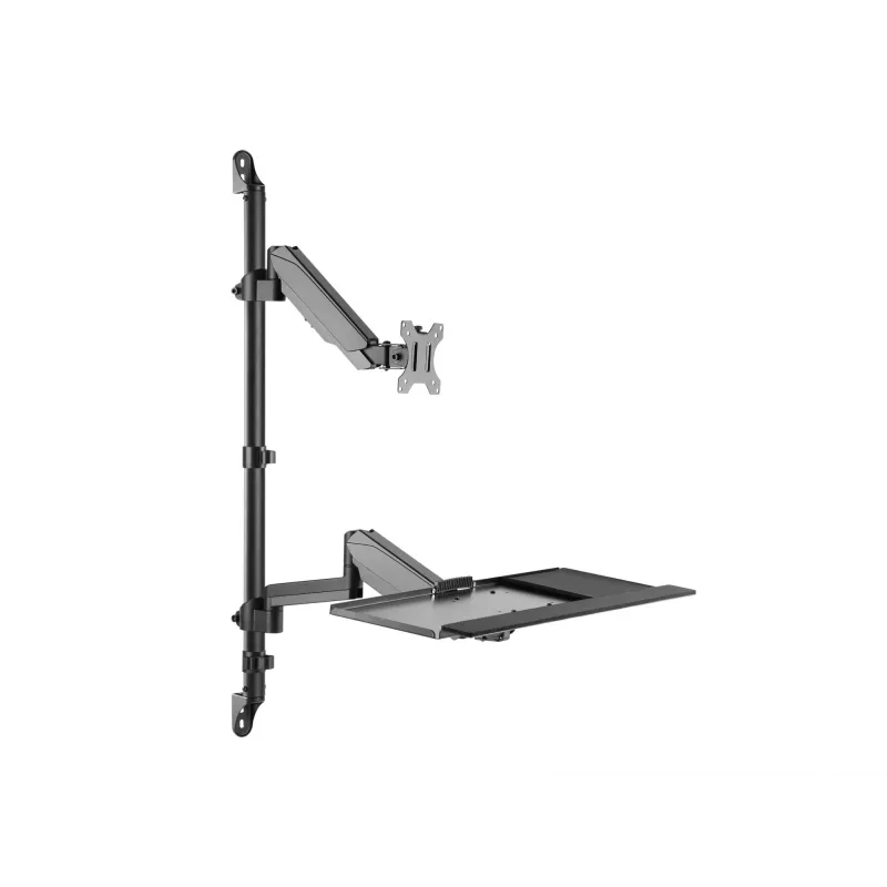 Equip Wandmontierte Workstation für einen Monitor 17 Zoll – 32 Zoll