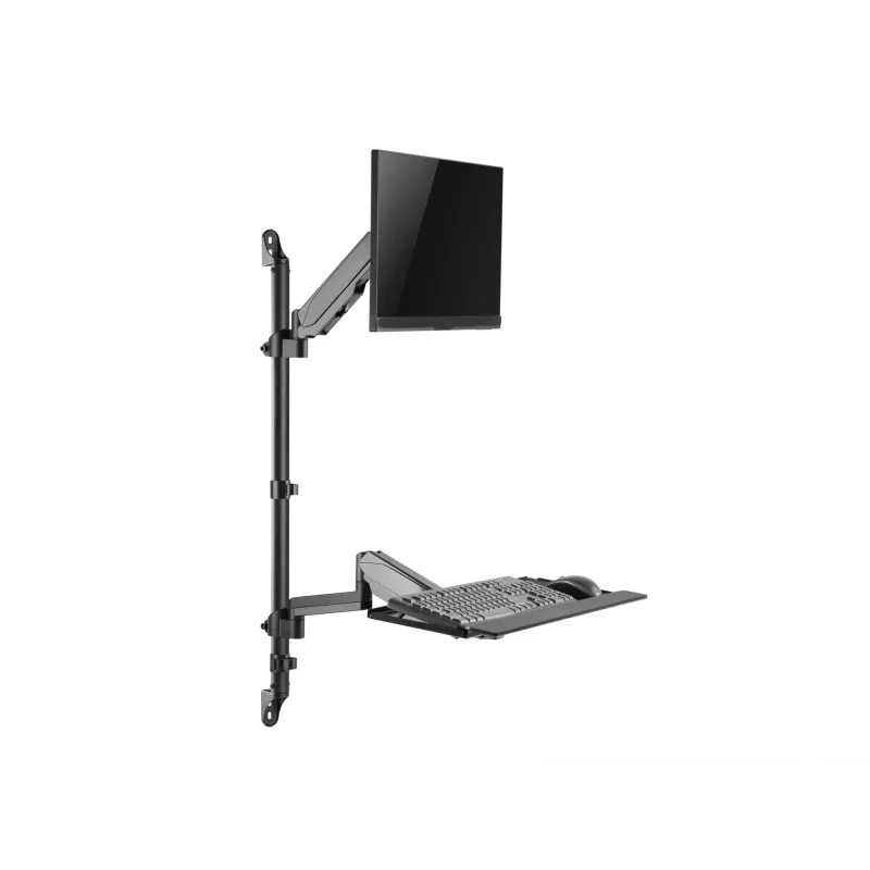 Equip Wandmontierte Workstation für einen Monitor 17 Zoll – 32 Zoll