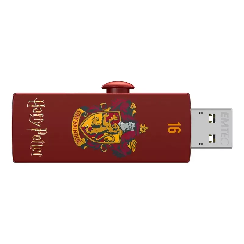 USB-Stick EMTEC M730 Harry Potter 16 GB, USB Typ-A 2.0, Rot, Slide