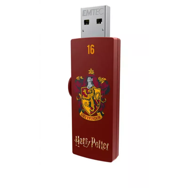 USB-Stick EMTEC M730 Harry Potter 16 GB, USB Typ-A 2.0, Rot, Slide