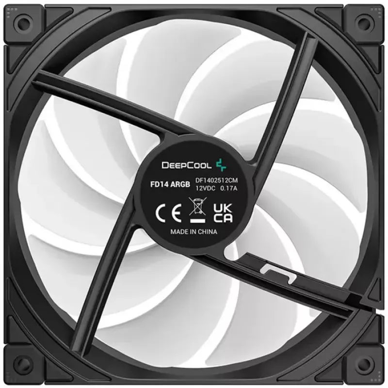 Kühllüfter DeepCool FD14 ARGB 140mm 3in1 — 140 mm, ARGB, 3er-Pack