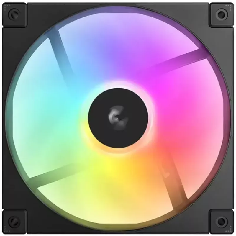 Gehäuselüfter DeepCool FD14 ARGB 140mm Schwarz 140x140x25