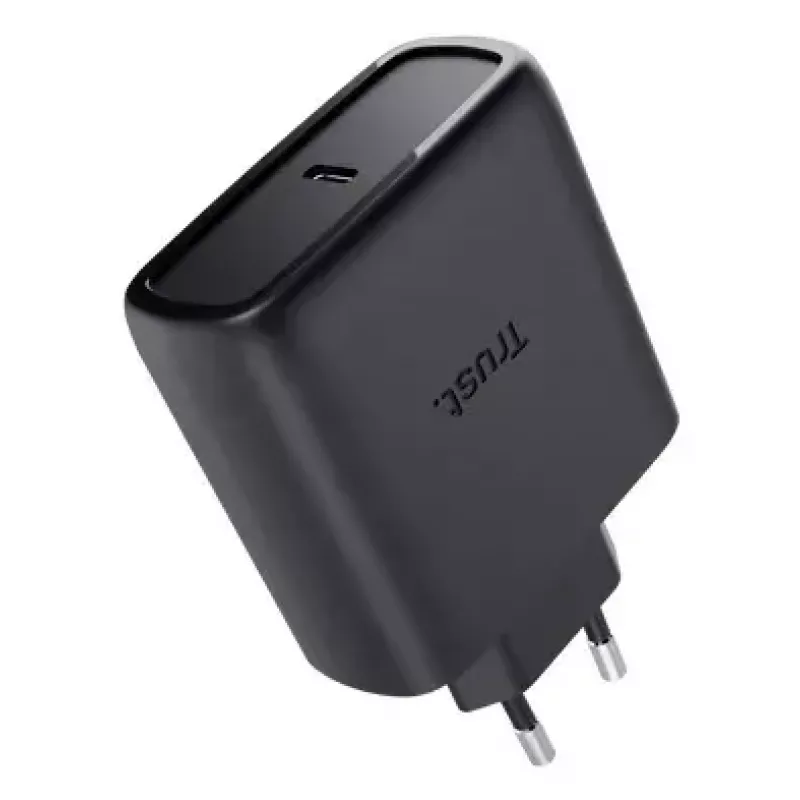 Ladegerät Trust Maxo 65W USB-C GaN Ladegerät Innenbereich AC Laptop Smartphone Tablet