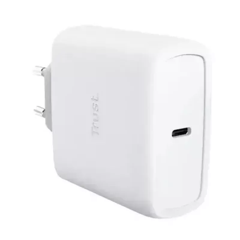 Ladegerät Trust Maxo 65W USB-C GaN Ladegerät Indoor AC Laptop Smartphone Tablet