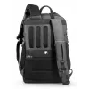 Backpack Port Designs Montreal für 40,6 cm (16 Zoll) Laptops — Polyester, Schwarz/Grau