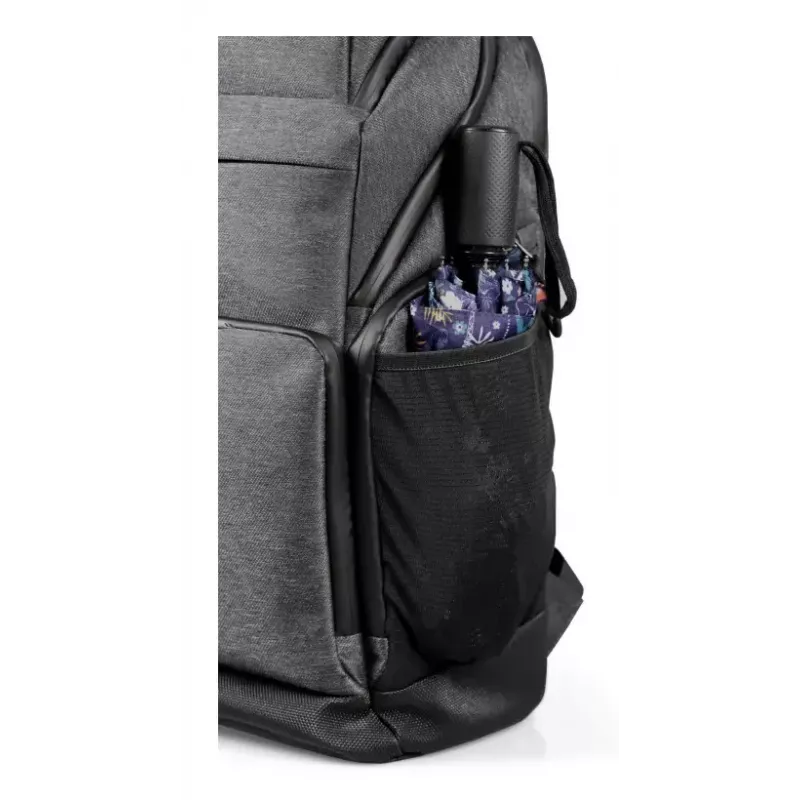 Backpack Port Designs Montreal für 40,6 cm (16 Zoll) Laptops — Polyester, Schwarz/Grau