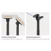 Deckenhalterung Dual Rücken-an-Rücken für 43 Zoll–86 Zoll Bildschirme EQUIP, Neigung -20–5°, Schwenkbereich ±180°, VESA 200x200–600x400, max. Belastung 100 kg, schwarz