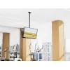 Deckenhalterung Dual Rücken-an-Rücken für 43 Zoll–86 Zoll Bildschirme EQUIP, Neigung -20–5°, Schwenkbereich ±180°, VESA 200x200–600x400, max. Belastung 100 kg, schwarz